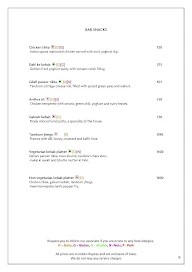 Connexions - Crowne Plaza menu 3