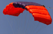 A parachute. File picture.