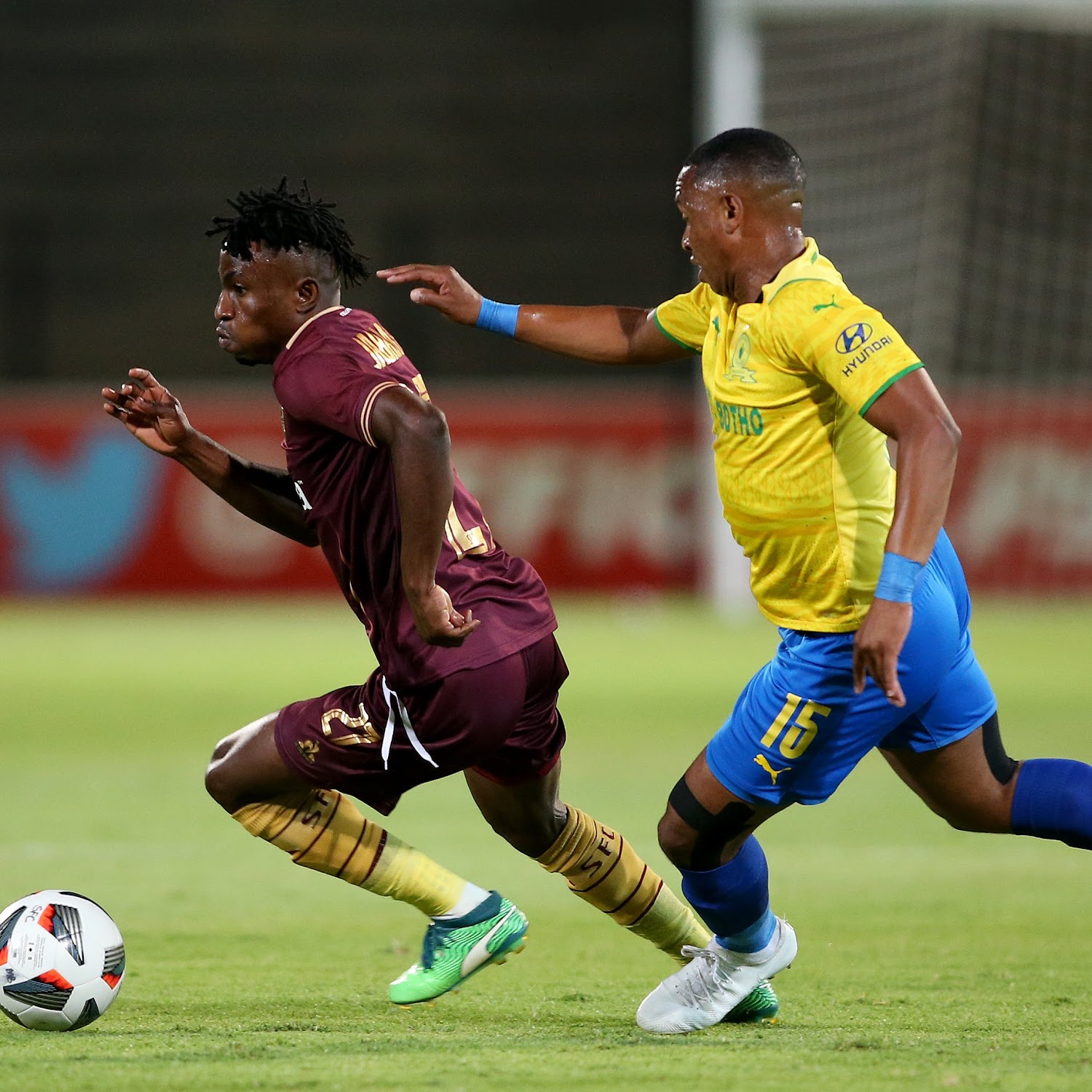 The are spoils are shared at - Mamelodi Sundowns FC