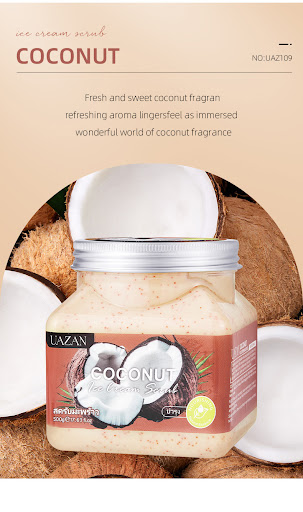 Title 14, Ice Cream Body Scrub Cream Deep Cleansing Exfol...