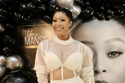 Minnie Dlamini during the launch of her latest lounge and rooftop bar called 'The Mansion'.