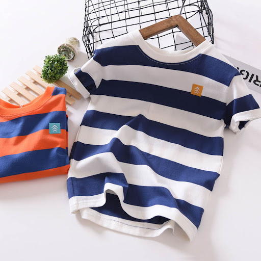 Title 5, Boys Short-sleeved Summer T-shirt, Korean styl...