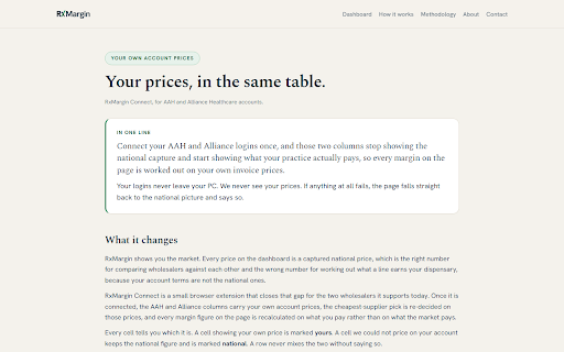 RxMargin Connect screenshot 3