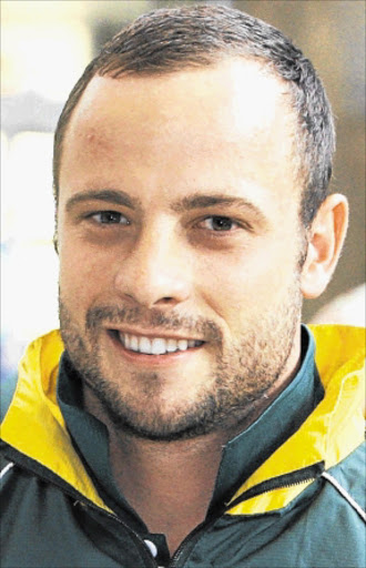 TIME-HONOURED: Double amputee Oscar Pistorius