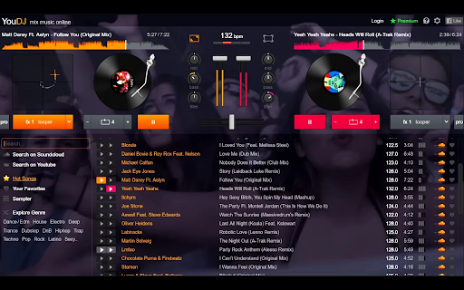 YouDJ Desktop from Chrome