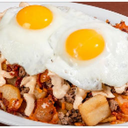 Bacon Cheeseburger Hash