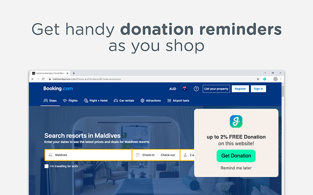 Giverly Donation Reminder chrome extension