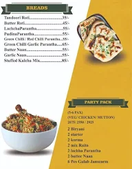 Ba - Khoob Biryani menu 2