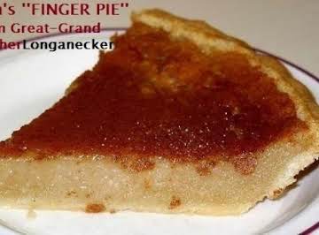 Finger Pie...GreatGrandMothers