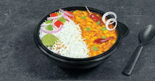Dal Tadka Dhaba Style Rice Bowl