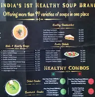 Soupoz - Bowl Of Health menu 2