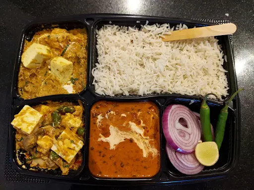 Kadhai Paneer Thali