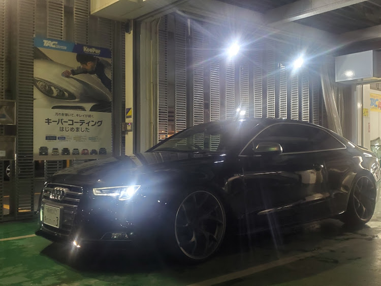 S5 クーペのオフ会・他力本願の写真・5番コラボ・感動しました・KEEPERに関するカスタム事例の投稿画像4枚目