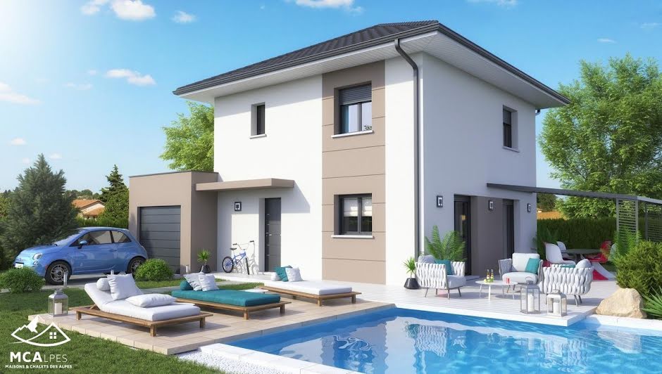 Vente maison neuve 4 pièces 99 m² à Bellevaux (74470), 355 000 €