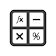 Mathematical Symbols icon