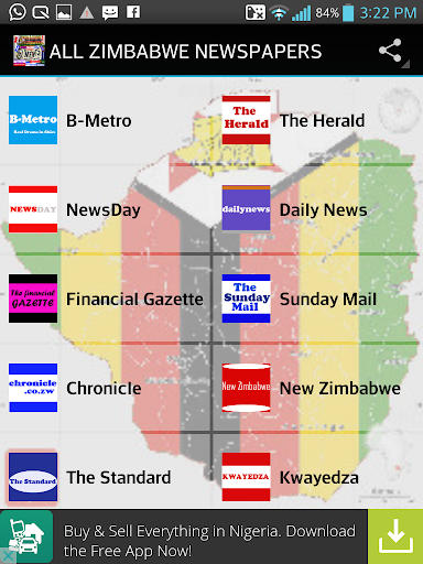 ALL ZIMBABWE NEWSPAPERS