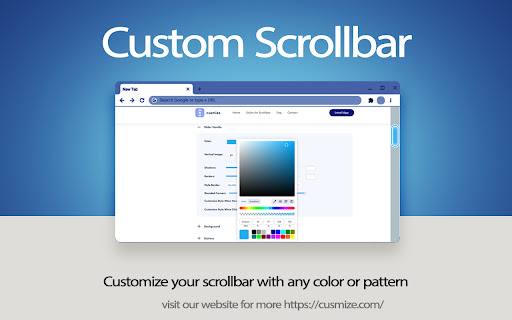 Customize Scrollbar