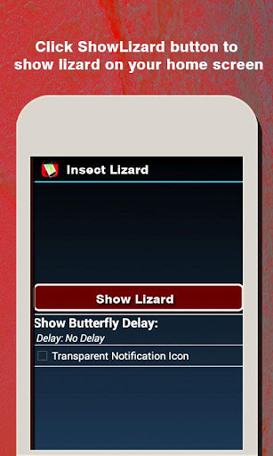 Lizard in mobile by reddys