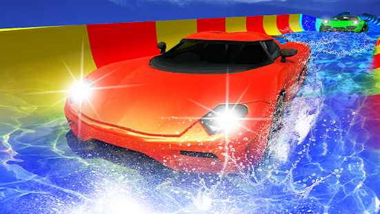 Water Slide Car Racing adventure 2019(圖3)-速報App