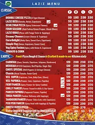 Laziz Pizza menu 4