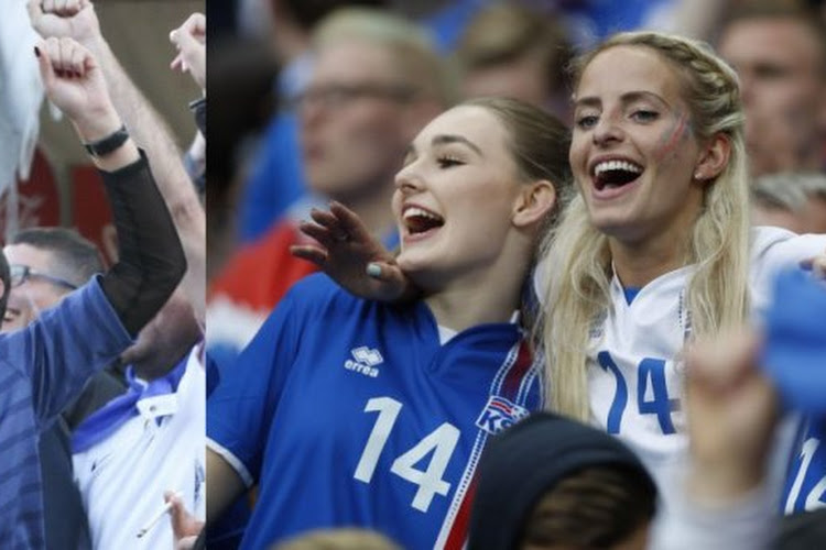 Op dit uur mag het wat meer zijn: wie wint kwartfinale van de knappe fans tussen Frankrijk en Ijsland?