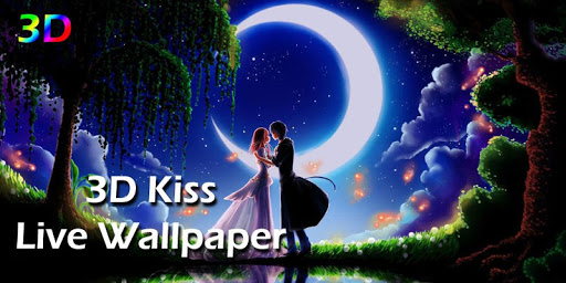 3D Kiss Live Wallpaper