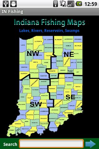 Indiana Fishing Maps - 5.5K apk