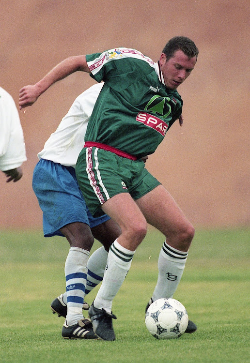 Amazulu legend George Dearnaley during the 1996/1997 Castle Premiership season.