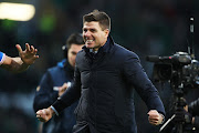 Rangers Manager Steven Gerrard celebrates at full time during the Ladbrokes Premiership match between Celtic and Rangers at Celtic Park on December 29, 2019 in Glasgow, Scotland. 