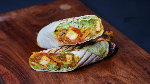 Smoky Paneer Tikka Wrap