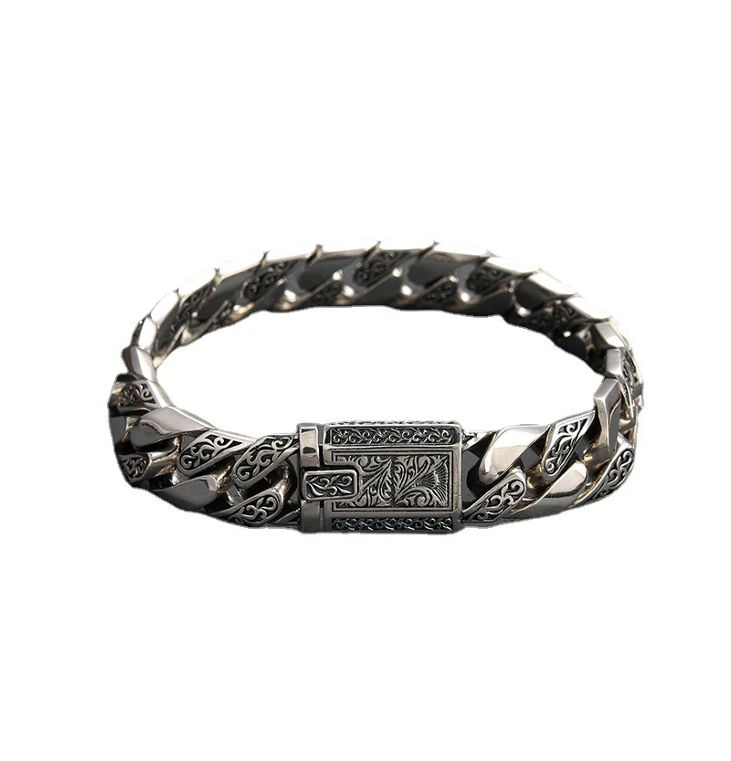 Bracelets de couple punk personnalité, design audacieux et moderne, parfaits pour exprimer l'amour et un style unique, un cadeau idéal.