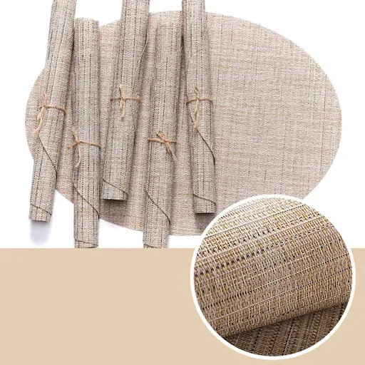 Title 11, Teslin Bamboo Pattern Western Platemat