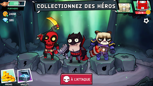 Télécharger Fury Wars - jeux en ligne APK MOD (Astuce) screenshots 1