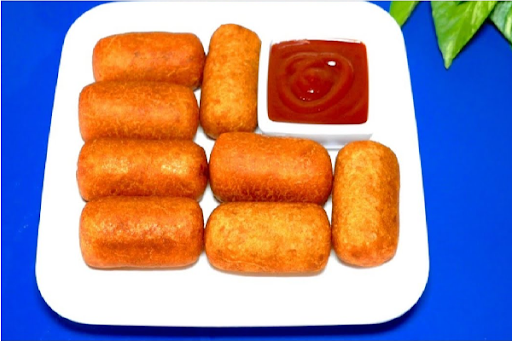 Kurkure Soya Burzi Cheese Bread Roll [2 Pcs] + Coca Cola 250 ML Free