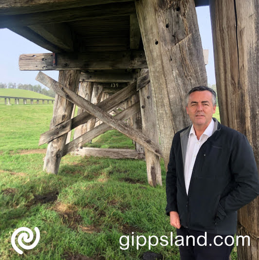 Federal Member for Gippsland Darren Chester, pictured at the Snowy River Trestle Bridge, has secured an additional $1 million of funding for the restoration through the Black Summer Bushfire Recovery Grants program