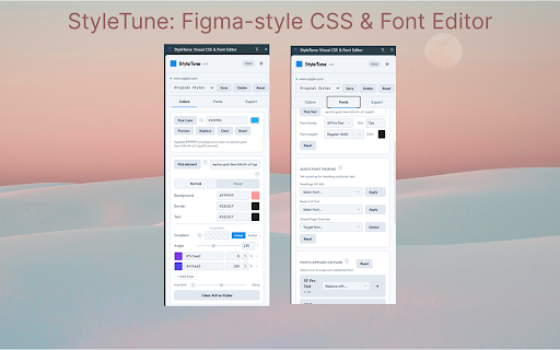 StyleTune: Visual CSS & Font Editor screenshot 2