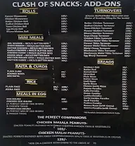 Clash Of Snacks menu 3