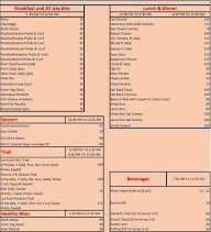 Sharma's Kitchen menu 1