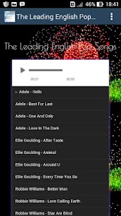 The leading English pop songs - náhled