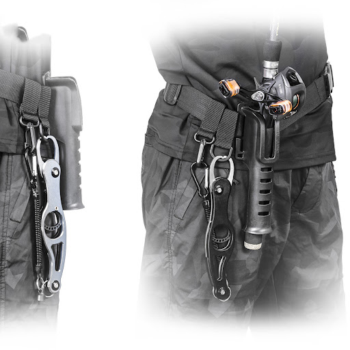 Title 4, Fishing Rod Belt with Waist Support Bracket. Se...