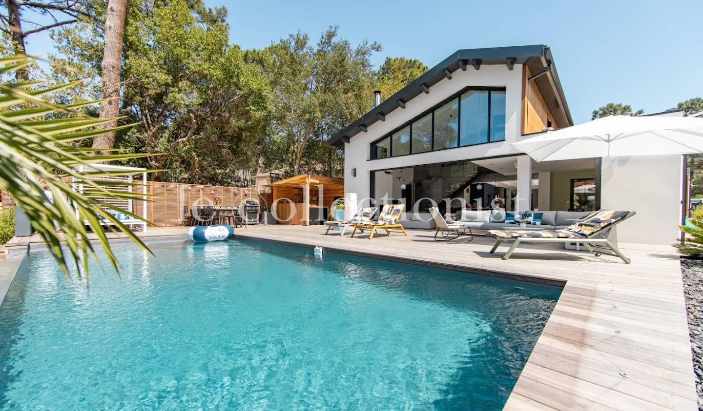 House with pool Lege-cap-ferret