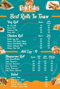 Roll Bites menu 1