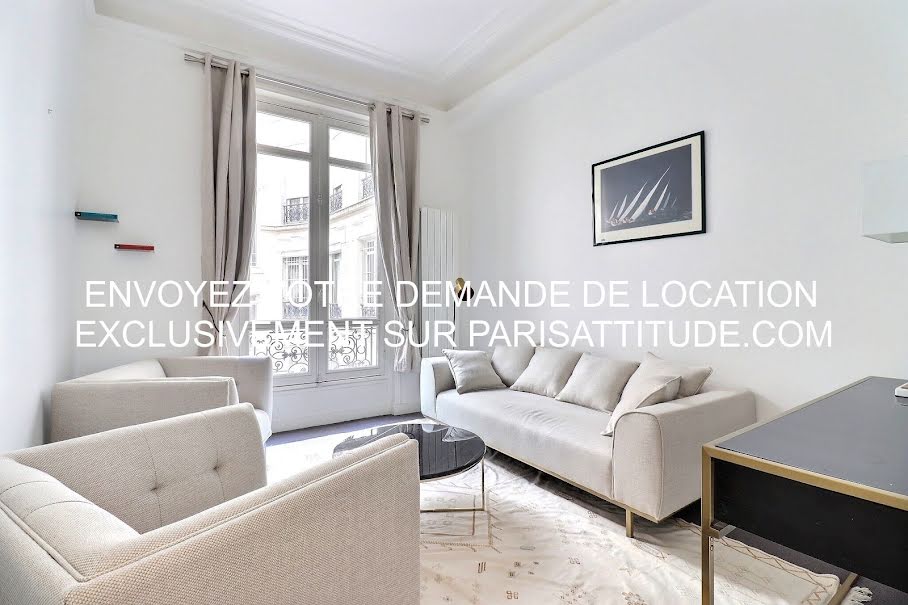 Location meublée appartement 2 pièces 42 m² à Paris 8ème (75008), 2 890 €