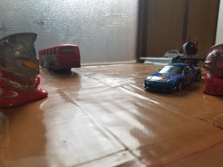 死神$tёr🖕😝Hёαdphonё♪∬ω-)さんが投稿したトミカ改造・ポルシェ 911　GT1・ホンダ……事故ってしまったに関するカスタム事例の投稿画像13枚目