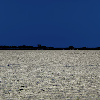 Crepuscolo sulla salina di 