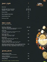 Little North menu 5