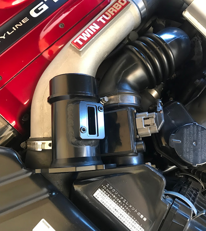 スカイライン GT-Rの真横・エンストの原因・エアフロ・R35エアフロ・ワクチン接種で終息願うに関するカスタム事例の投稿画像20枚目