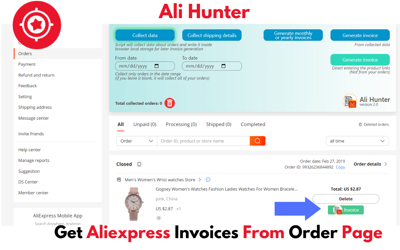 Ali Hunter - AliExpress Product Tracker Preview image 9