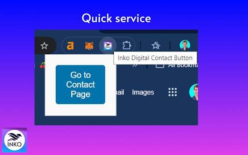 Inko Digital Contact Button