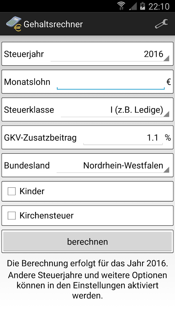 Kirchensteuer berechnen selbstständig